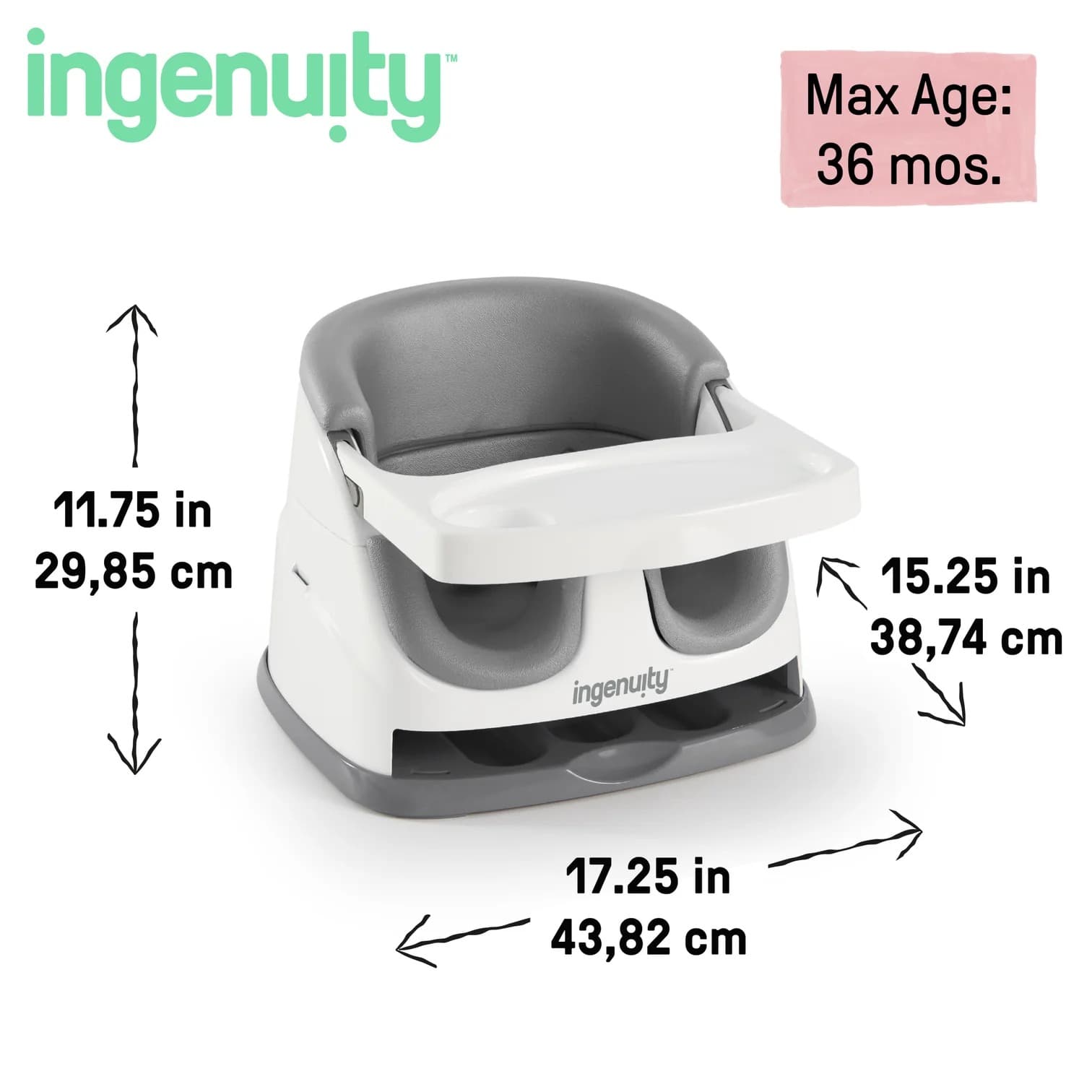 Ingenuity 2in1 booster chair