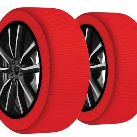 Car winter snow textile chains socks