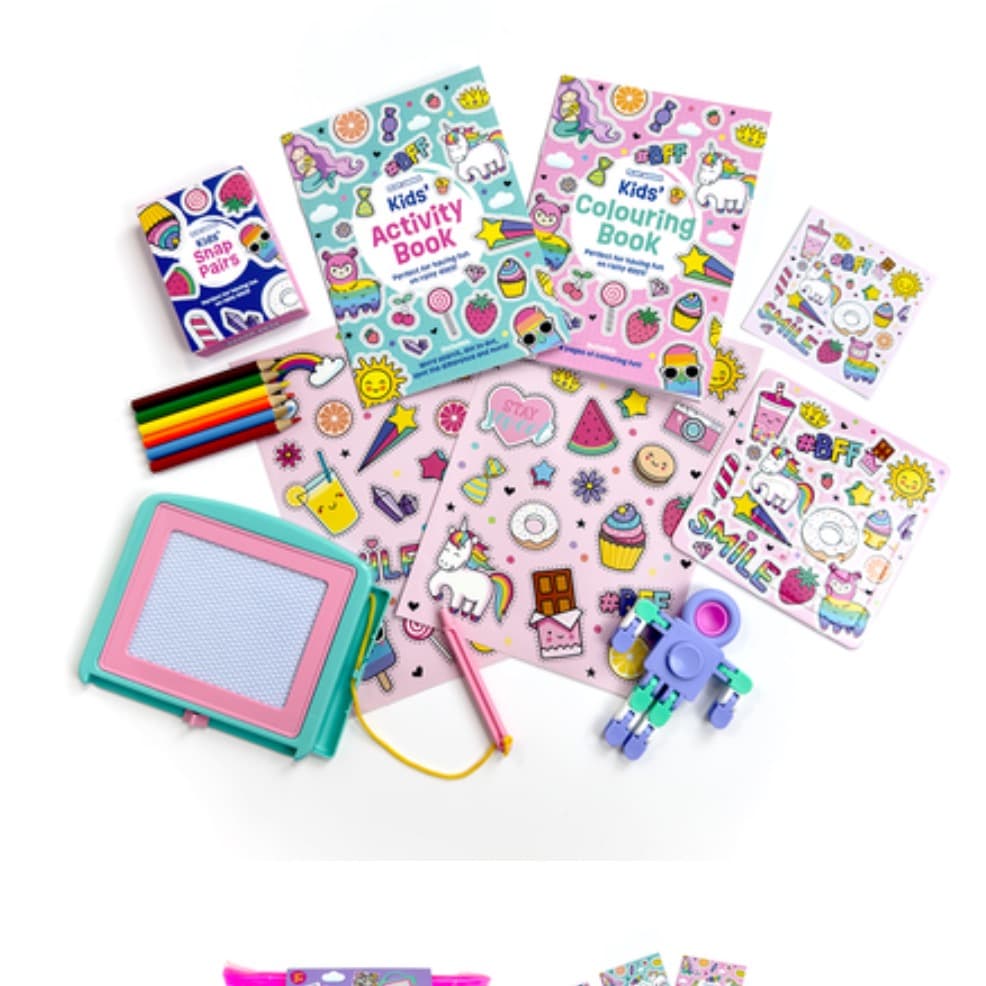 Activity busy bag set (Pink)