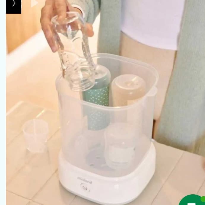 MINILAND MINI STEAMY BABY BOTTLE STERILIZER