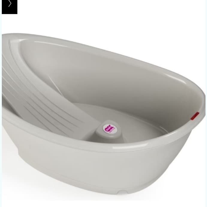 Okbaby BELLA POT - GREY WITH DETACHABLE SUPPORT BASE