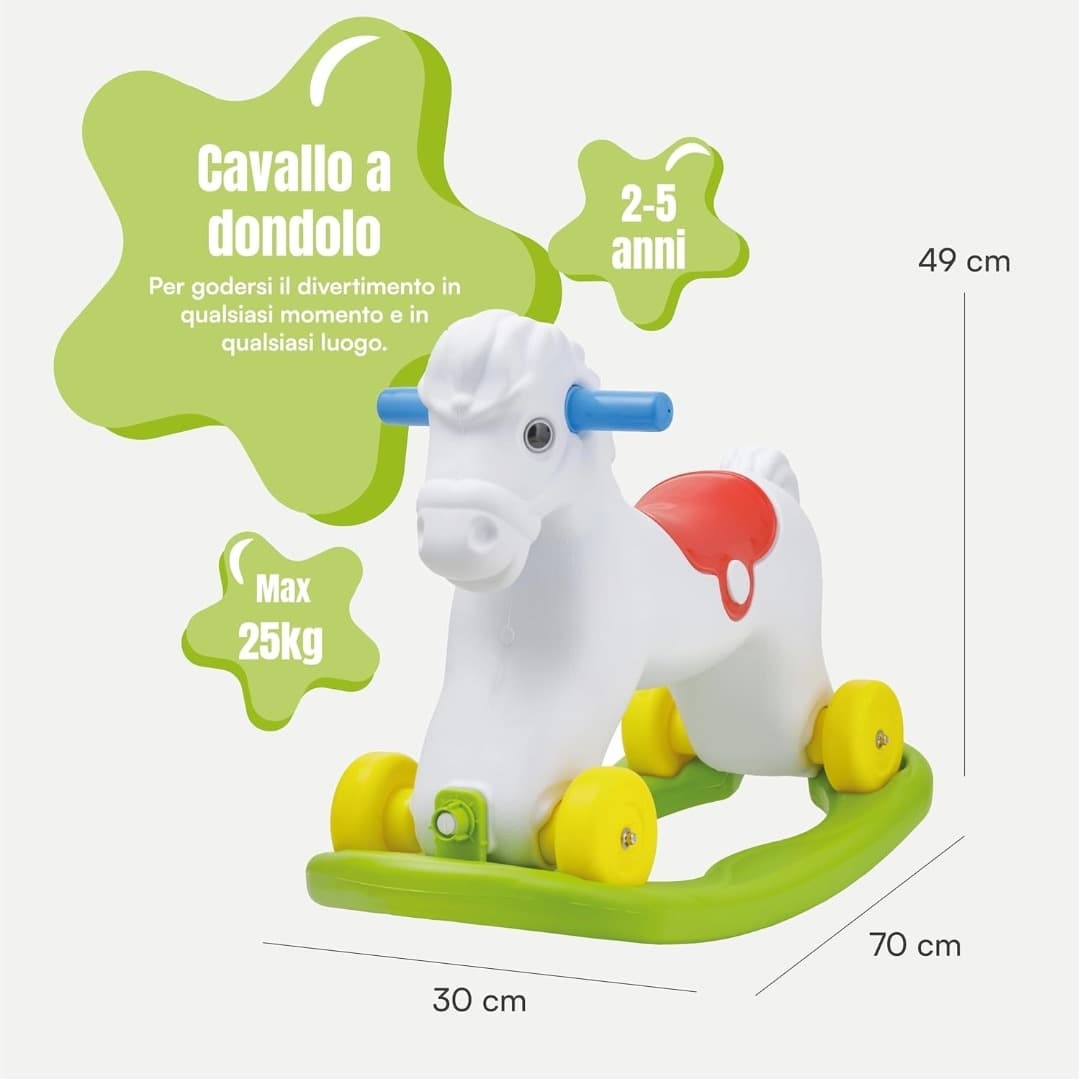 Cavallino a dondolo - 3