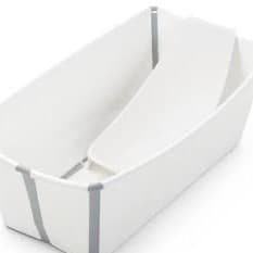 Vasca da bagno Stokke con inserto per neonati (pieghevole)