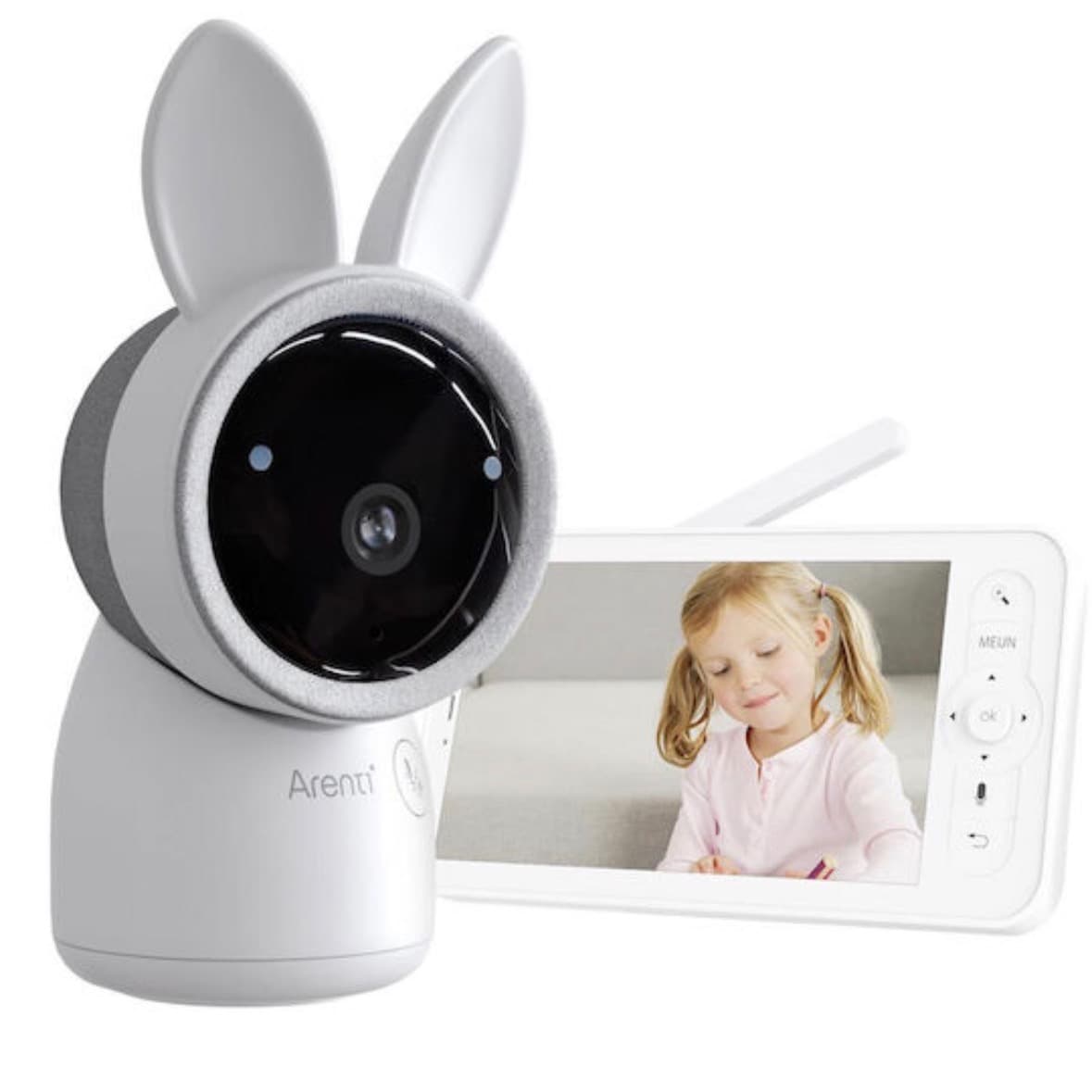 Arenti AI Nanny monitor with lcd screen