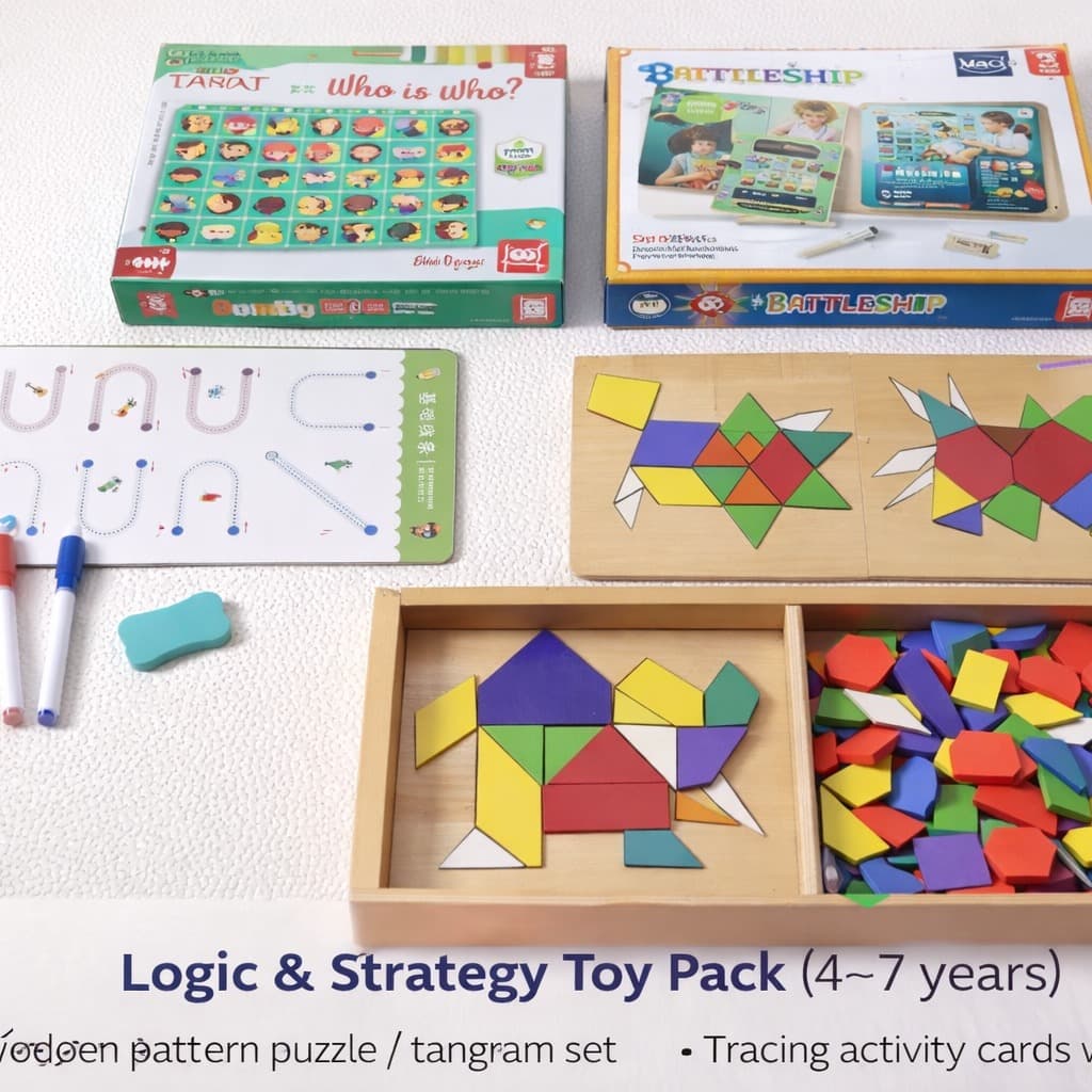 Logic & Strategy Toy Pack (4–7 years)