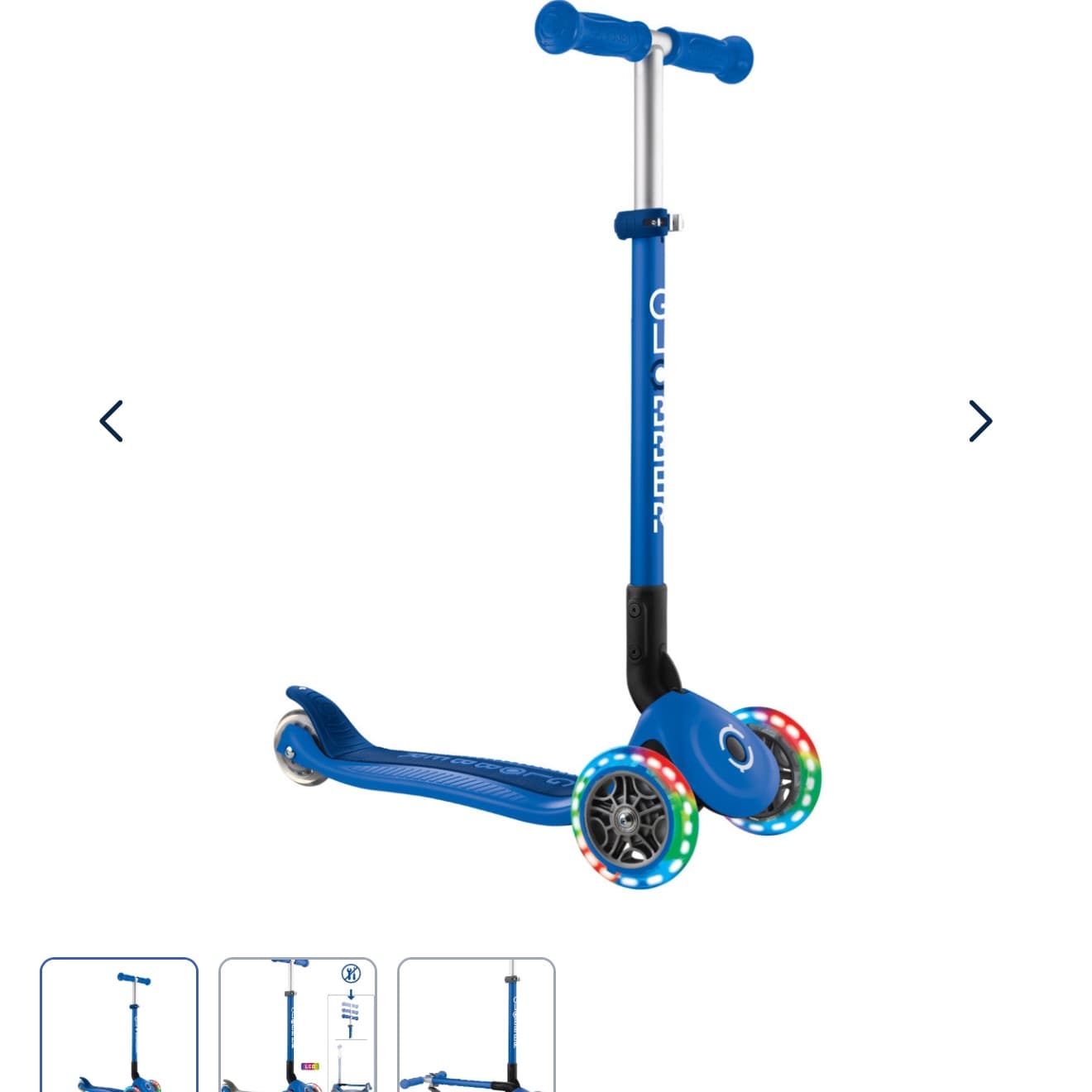Globber Primo, NEW/ lights blue