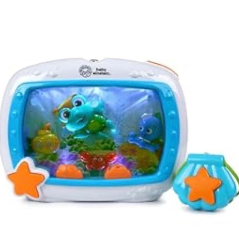 Baby Einstein Sea Dreams Soother Musical Crib Toy and Sound Machine 