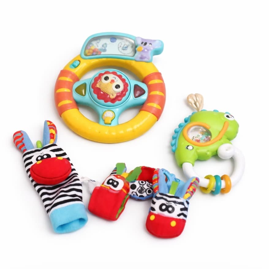 Baby Sensory Toy Set (0-12m) — Fun & Early Development