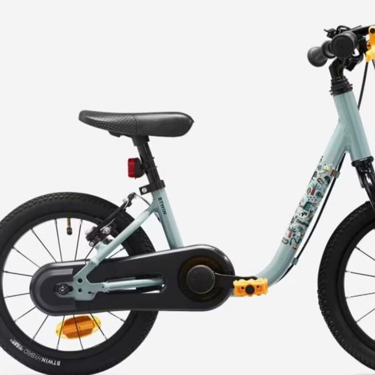 Children's Bicycle with and Without Training Wheels