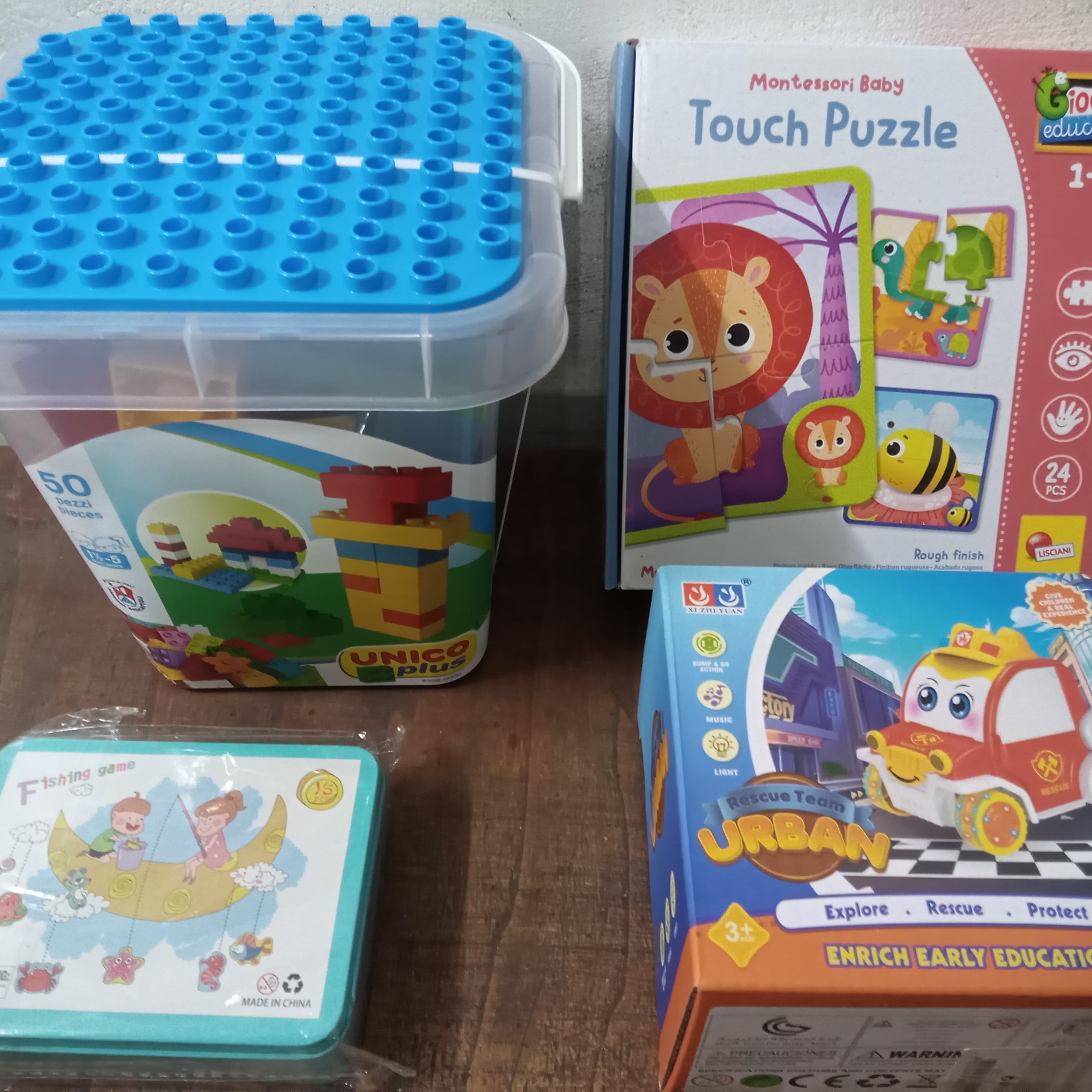 4 board games for ages 1 to 4 (4 board games for ages 1 to 4) - 2