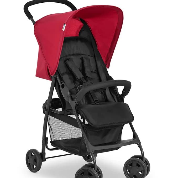 Hauck Sport Lightweight Baby Stroller (Upto 15Kg)-Red