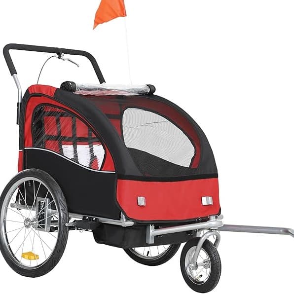 HOMCOM 2 Seat Bike