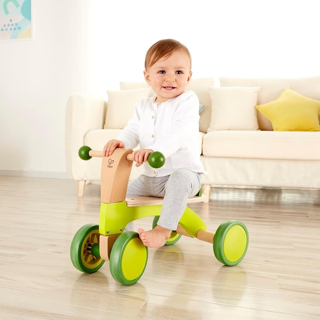 Balance Bike in legno Hape Green (senza pedali) - 3