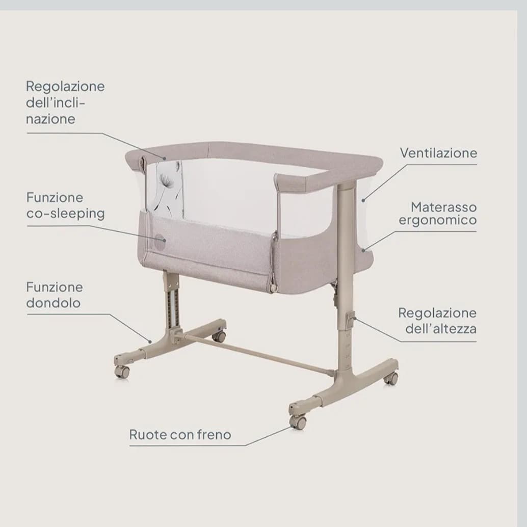 🛏️ Culla Co-Sleeping 3 in 1  👶✨ - 5