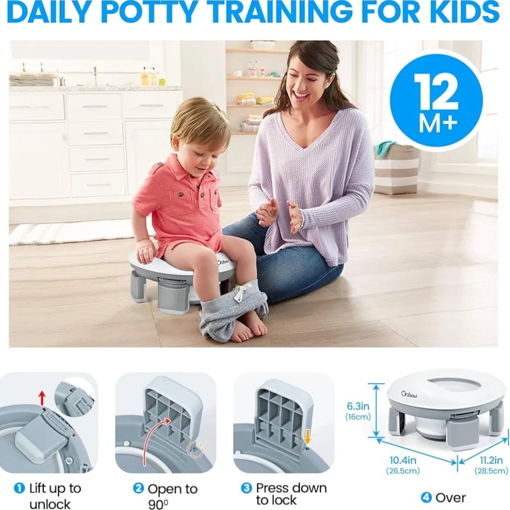 🚽 Foldable travel potty for kids 👶🚼