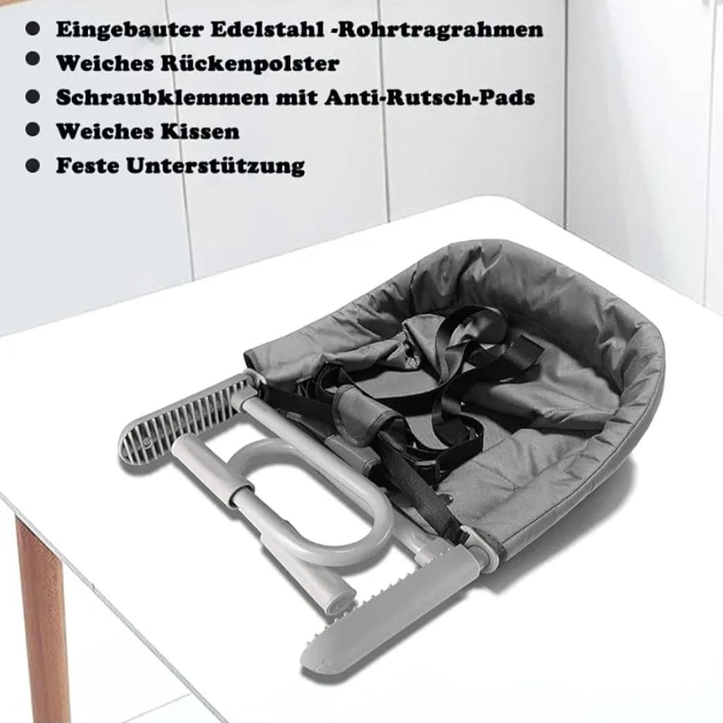 Foldable table seat