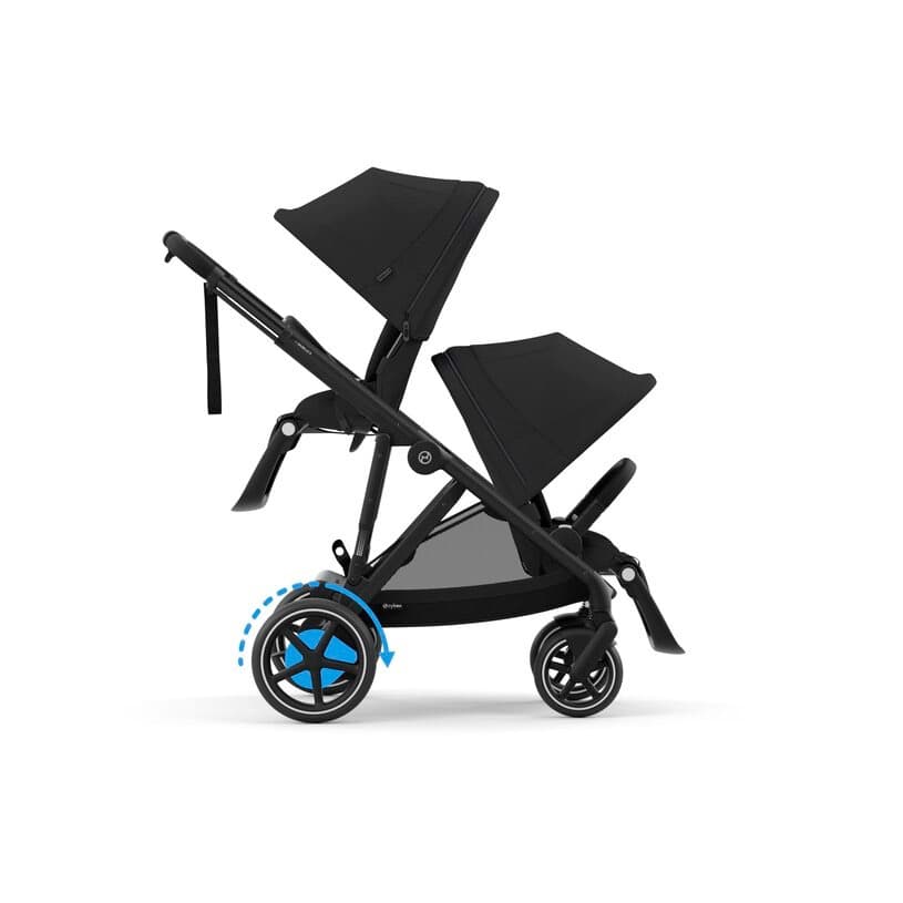 Cibex and Gazelle twin/sibling stroller