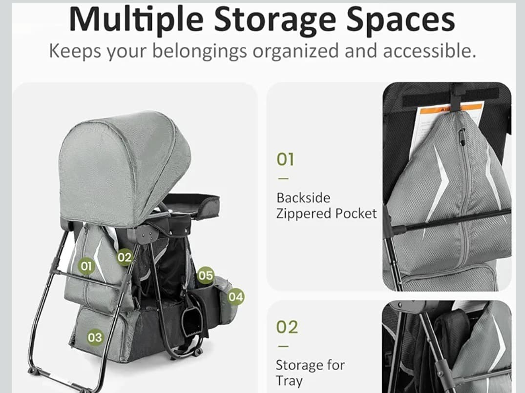 Baby backpack