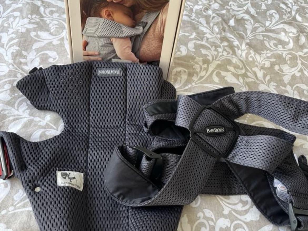 💛 BabyBjörn Mini Marsupio per bebè: morbido, ergonomico e perfetto per i neonati - 2