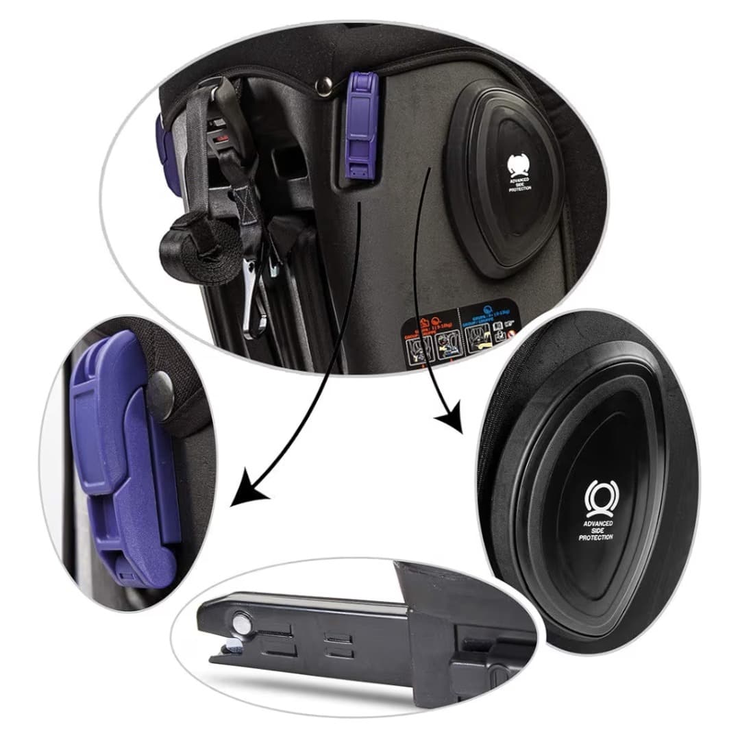 Seggiolino auto Moki 360° Isofix 0-60 mesi - 2