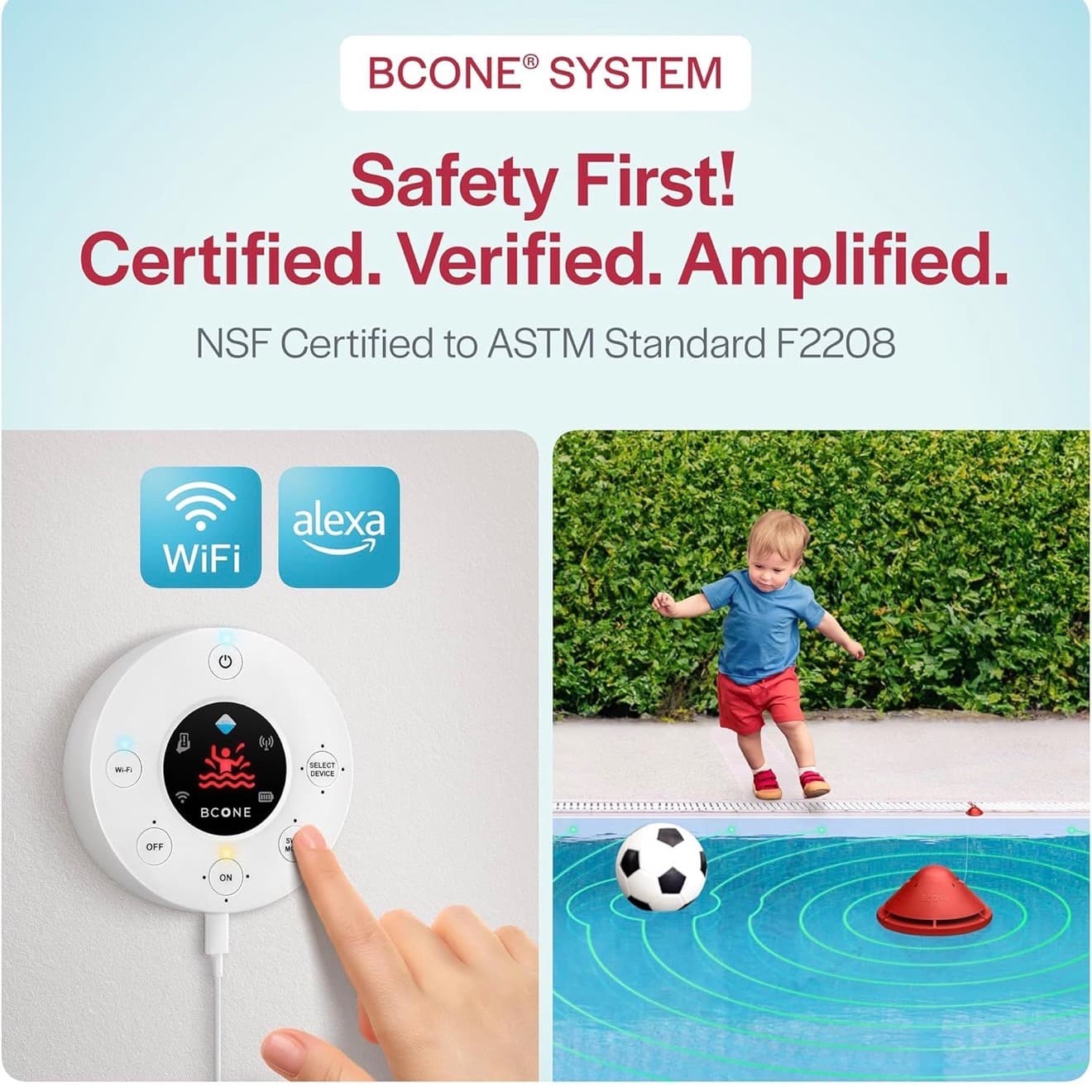 LifeBuoy BCone Bluetooth Pool Alarm System