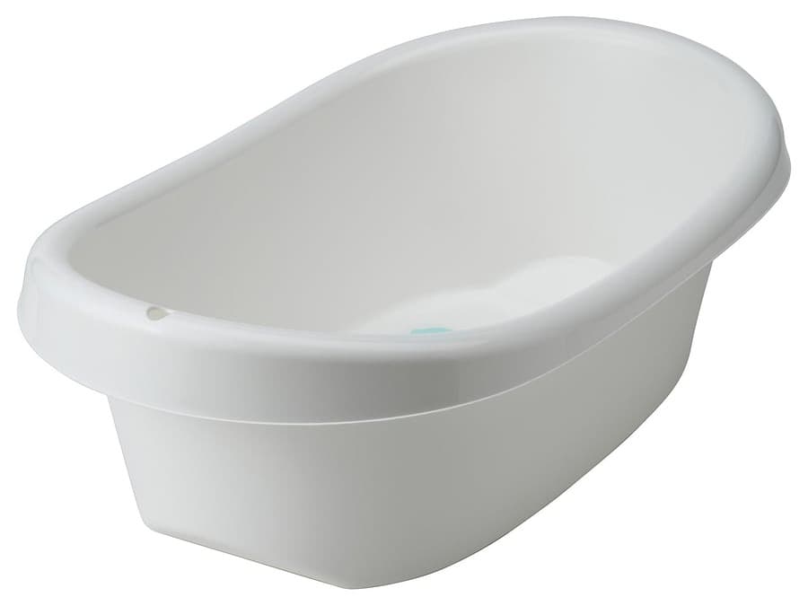 Baby bath with non-slip protection