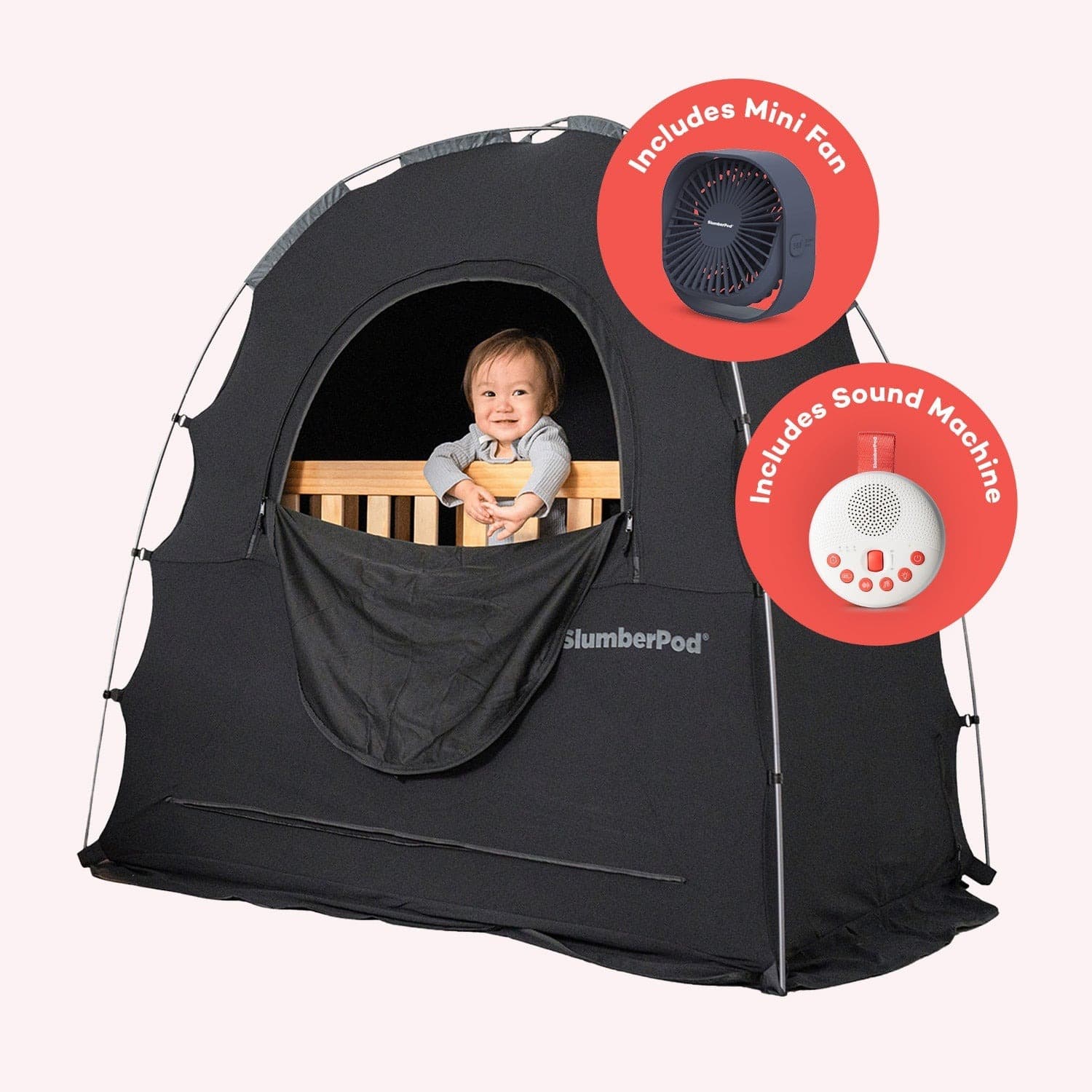 Slumberpod sleep tent with fan