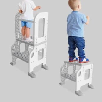 Combo di sgabelli Kitchen Buddy 2 in 1 - 2