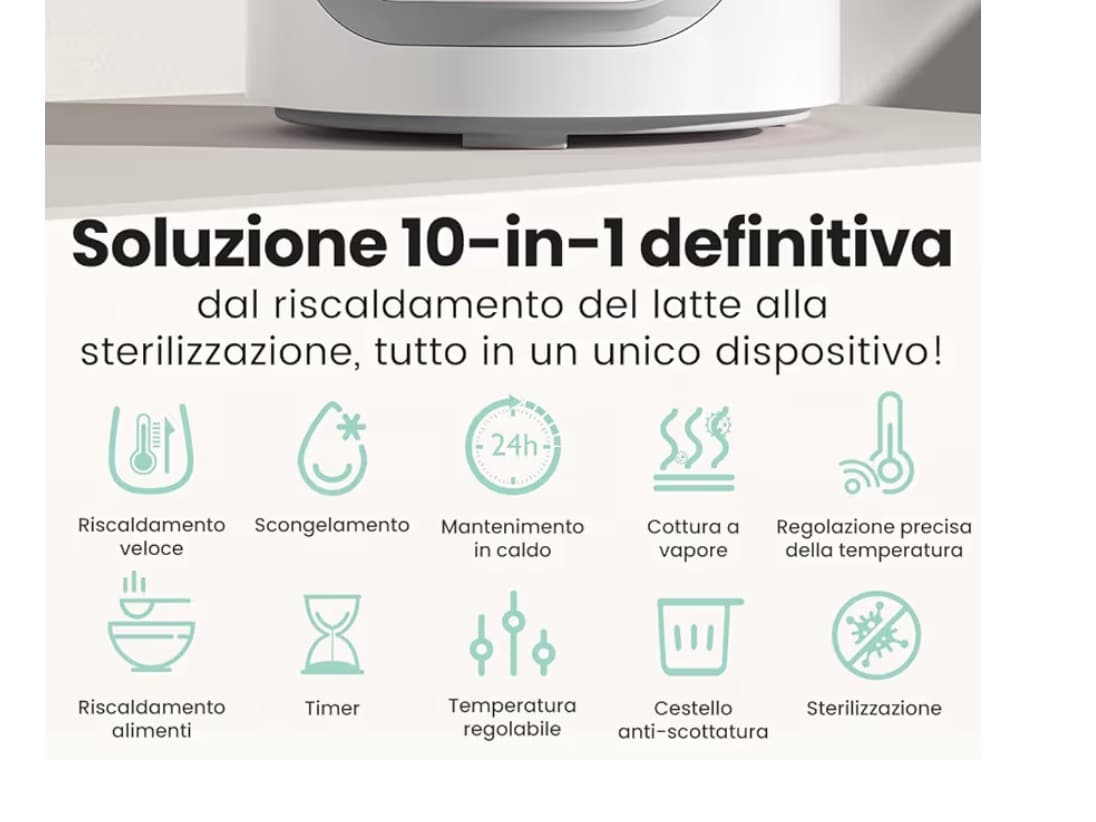 Scaldabiberone/scaldabiberon  - 4