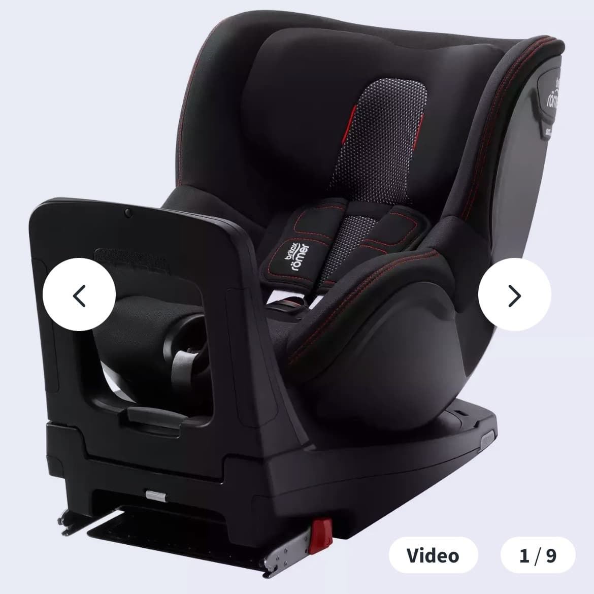 Britax Römer: Dualfix Mi-Size Cool Flow nero - 2
