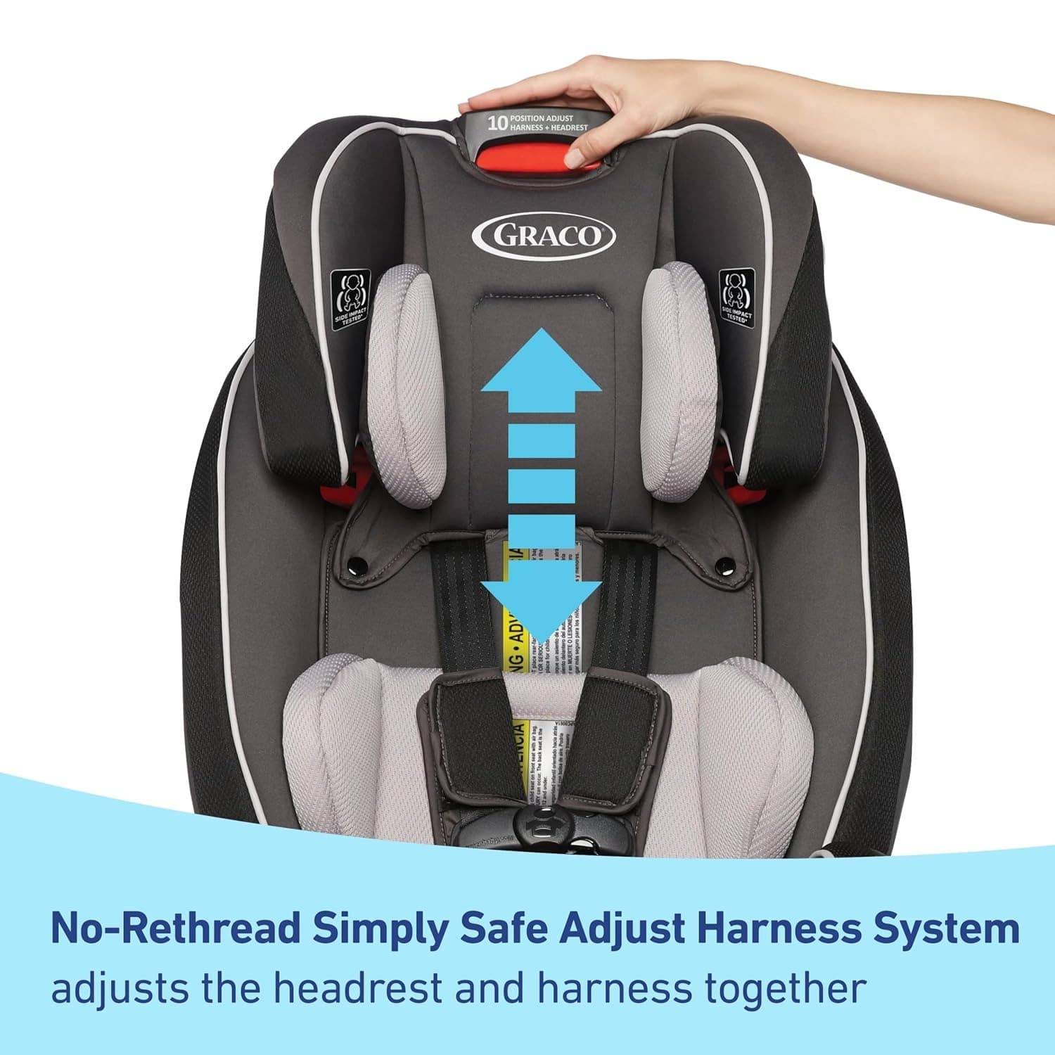Seggiolino auto convertibile Graco SlimFit 3 in 1 - 4