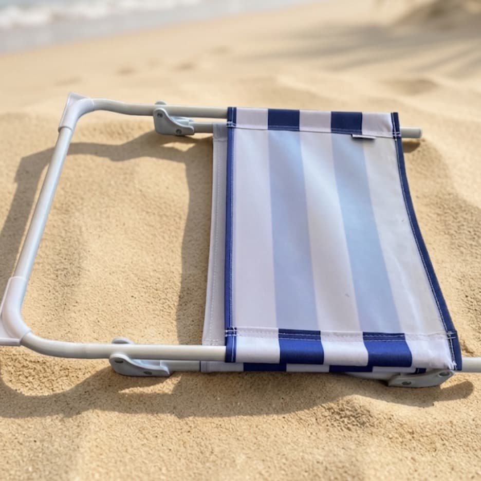 Una silla de playa