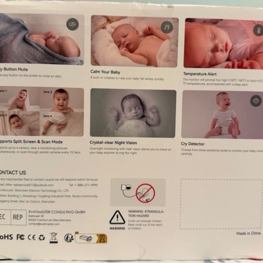 Videosorveglianza con baby monitor - 4
