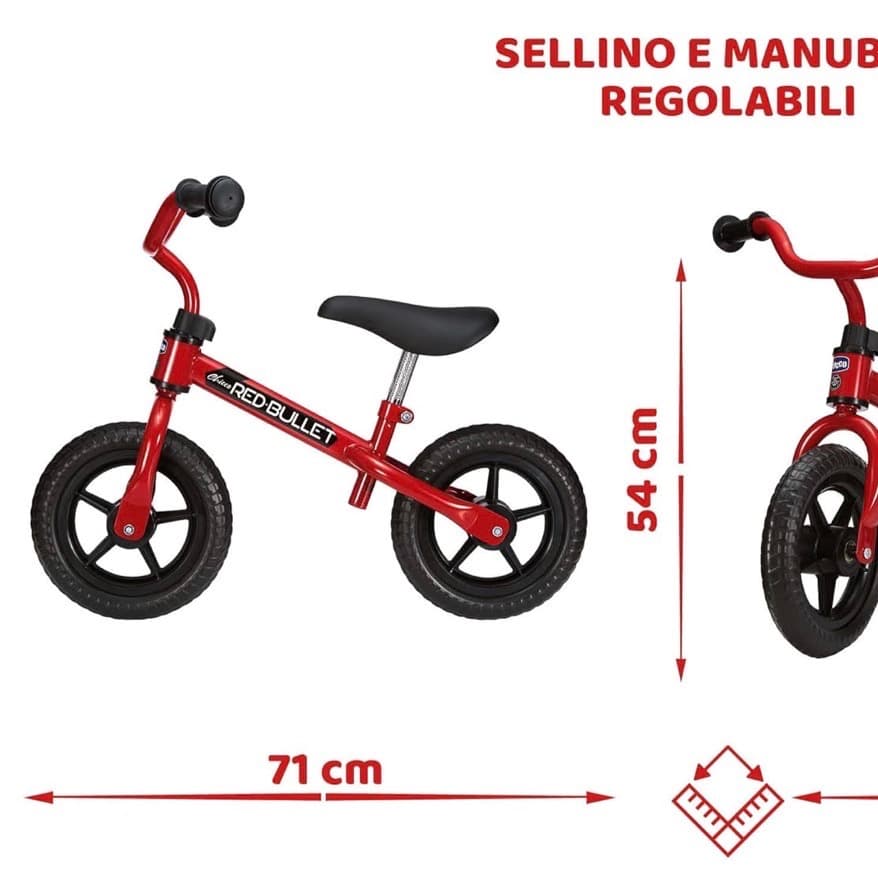 Chicco Red Bullet balance bike