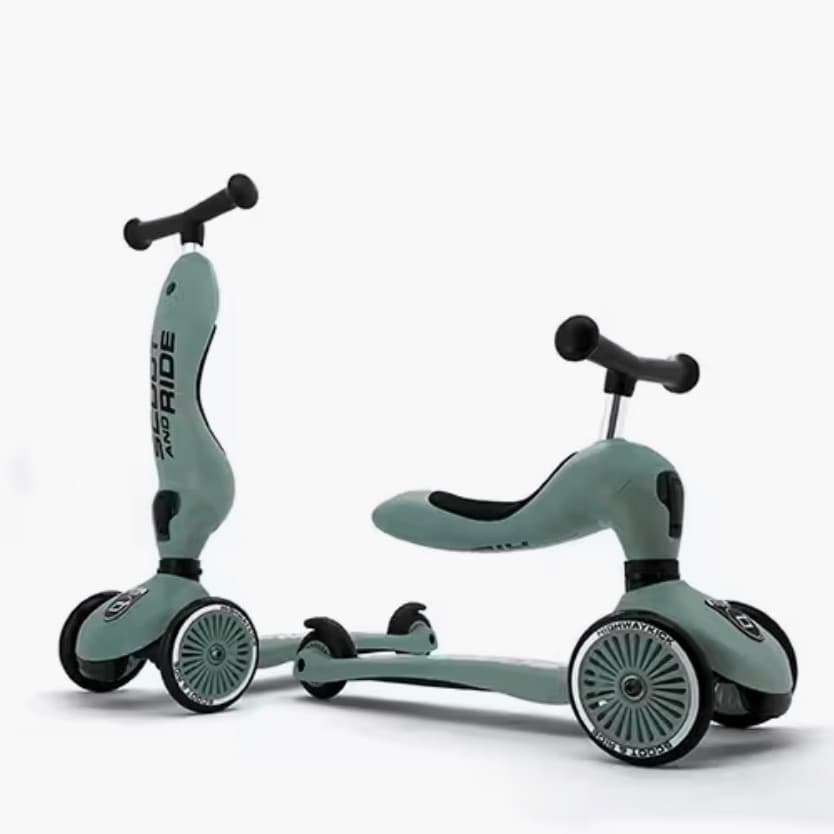 Convertible three-wheeled scooter - 2