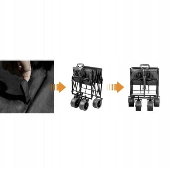 Beach Wagon / Foldable Beach Cart (100 kg) - 5