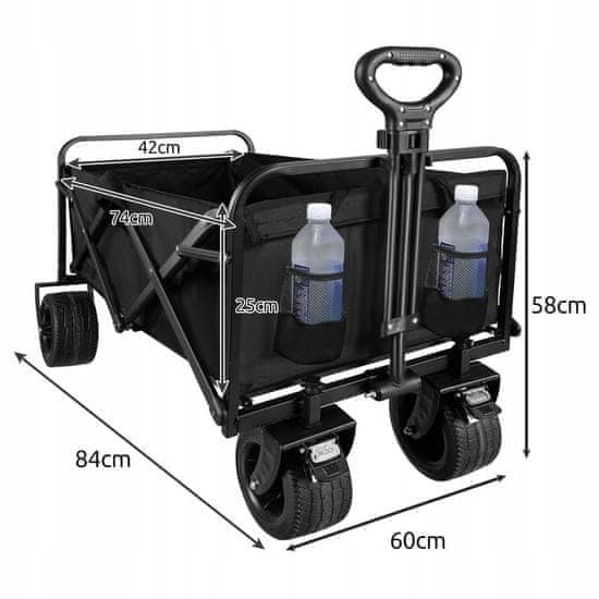 Beach Wagon / Foldable Beach Cart (100 kg) - 2