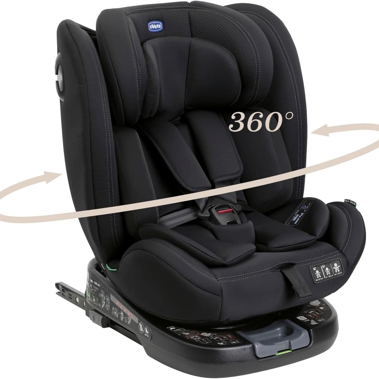 Seggiolino auto da 40 a 150 cm R129 i-Size con attacco Isofix - 2