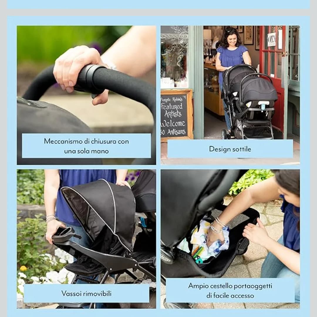 Twin stroller 