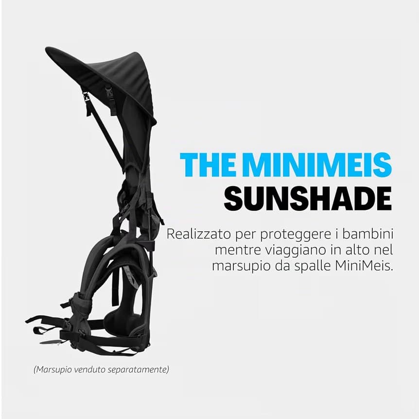 Foldable backpack for transporting children up to 18 kg - Zaino pieghevole per il trasporto di bambini fino a 18 kg - 4