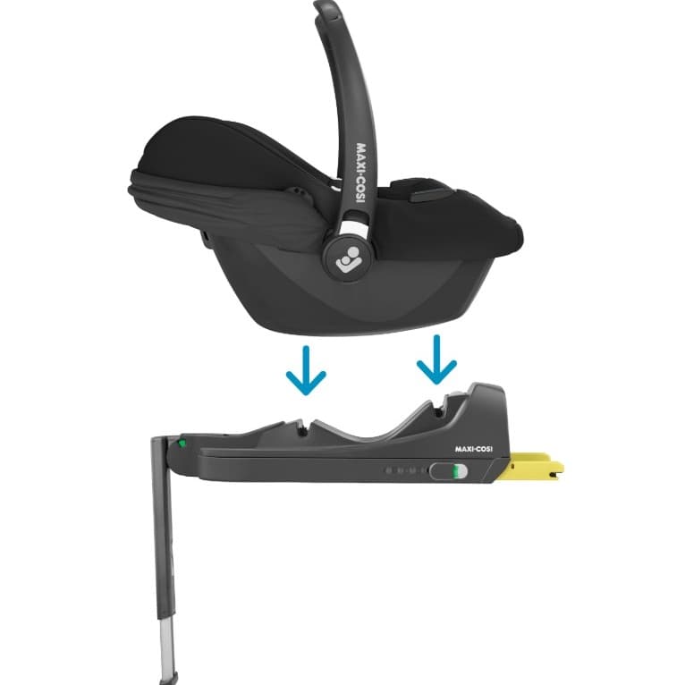 CabrioFix I-Size Bilbarnestol + Base Black