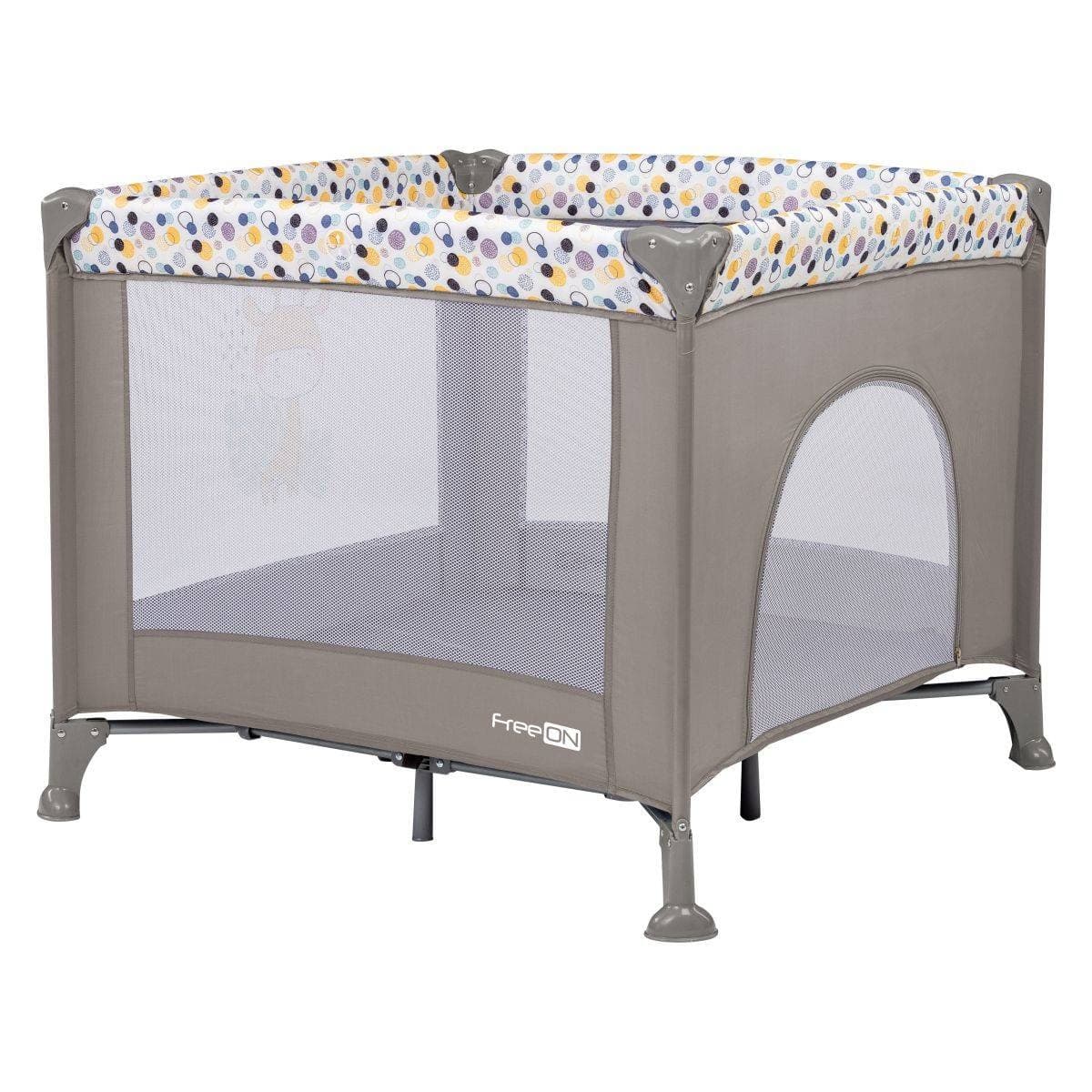FreeON Square Playpen – Foldable Baby Playpen (93 × 93 cm) - 4