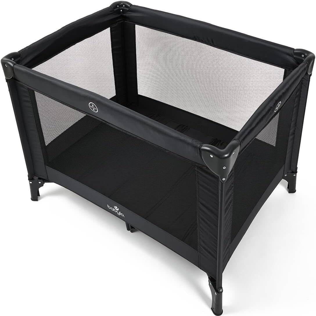 Lettino da viaggio leggero Babylo Alpha (nascita, 15 kg) nero - 2