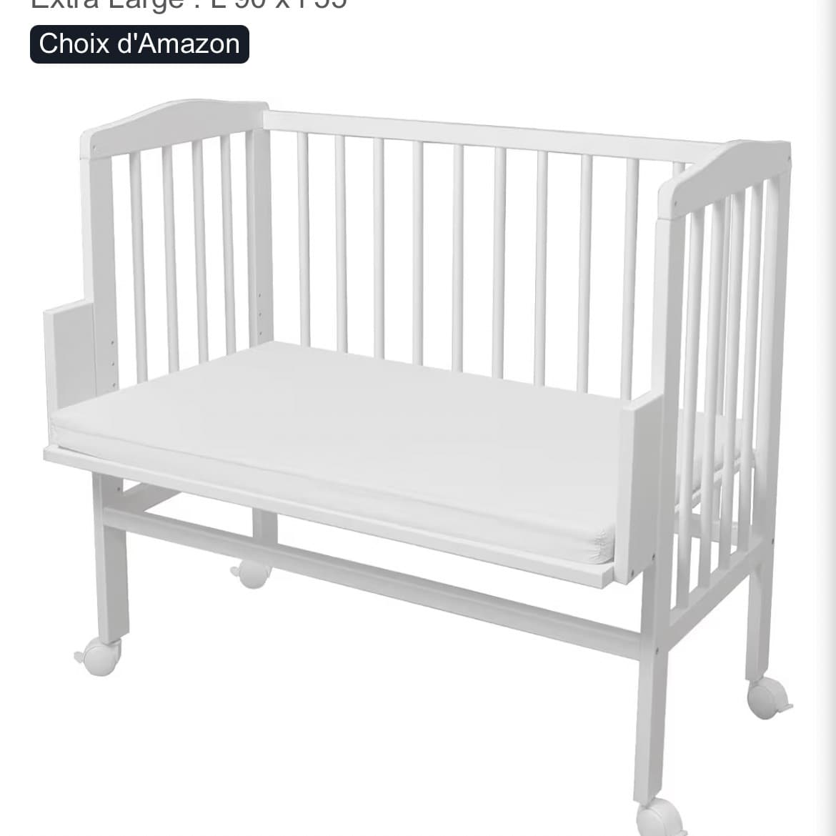 Co-sleeping bar bed