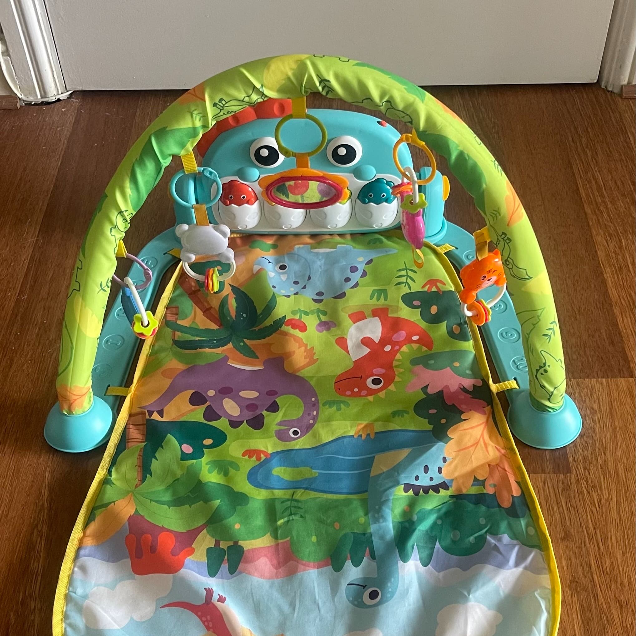 Dinosaur piano gym & play mat