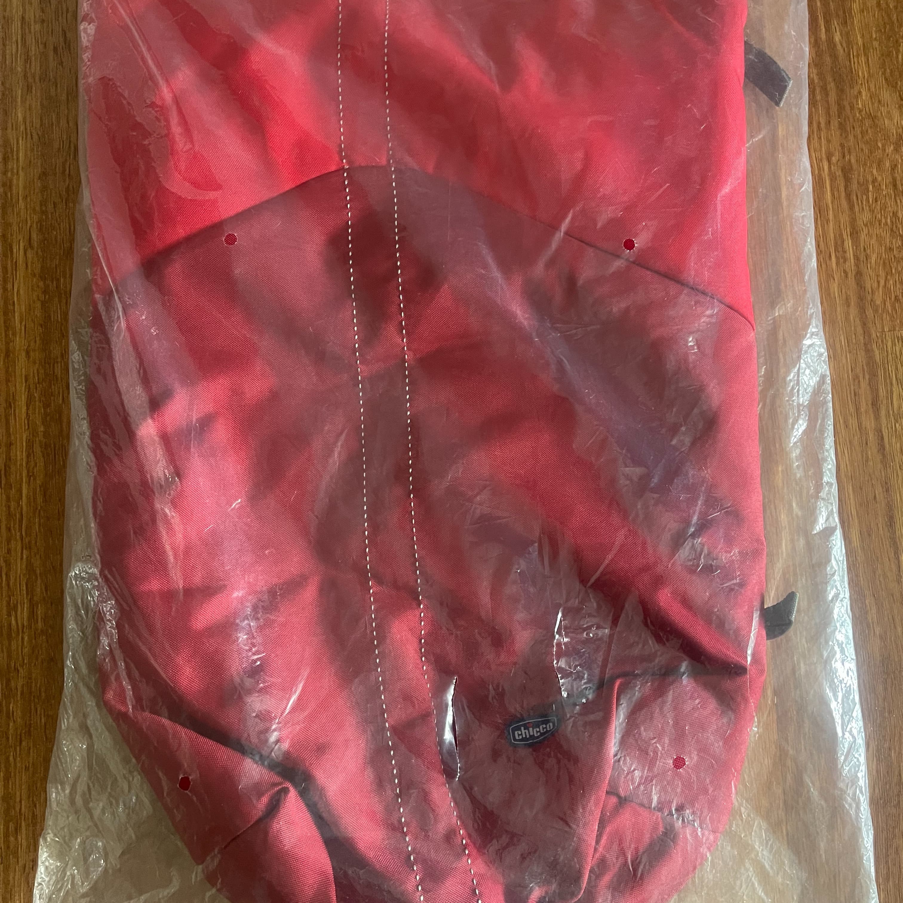 Red Chicco footmuff (stroller)