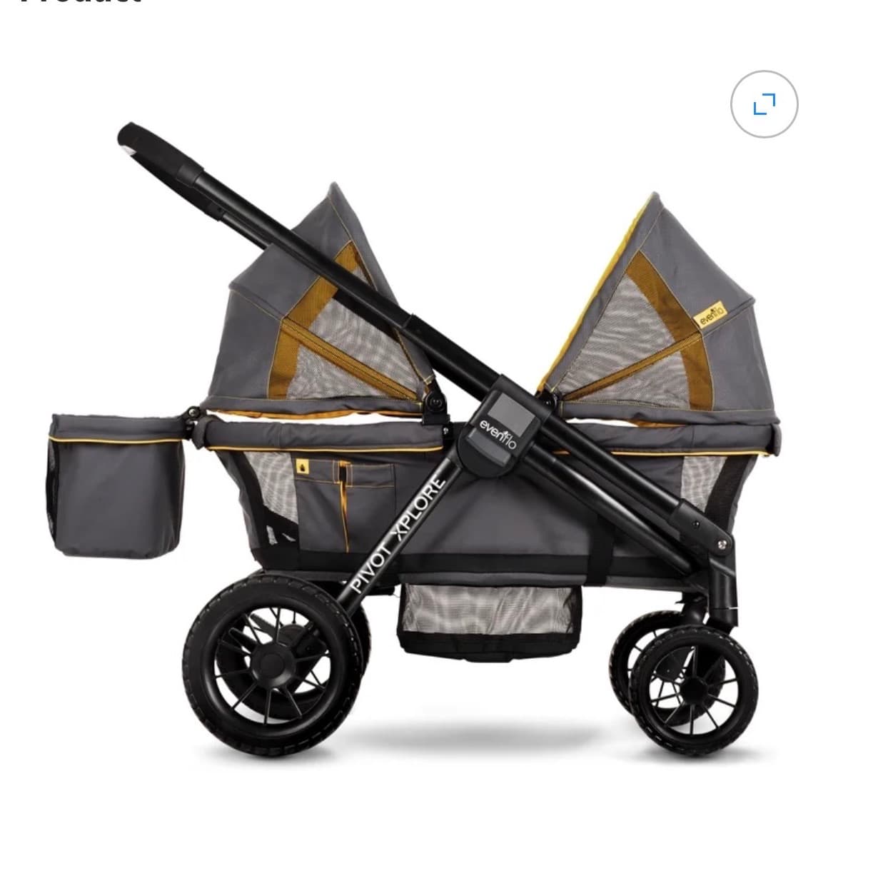 Evenflo Pivot Xplore All-Terrain Stroller Wagon, Adventurer
