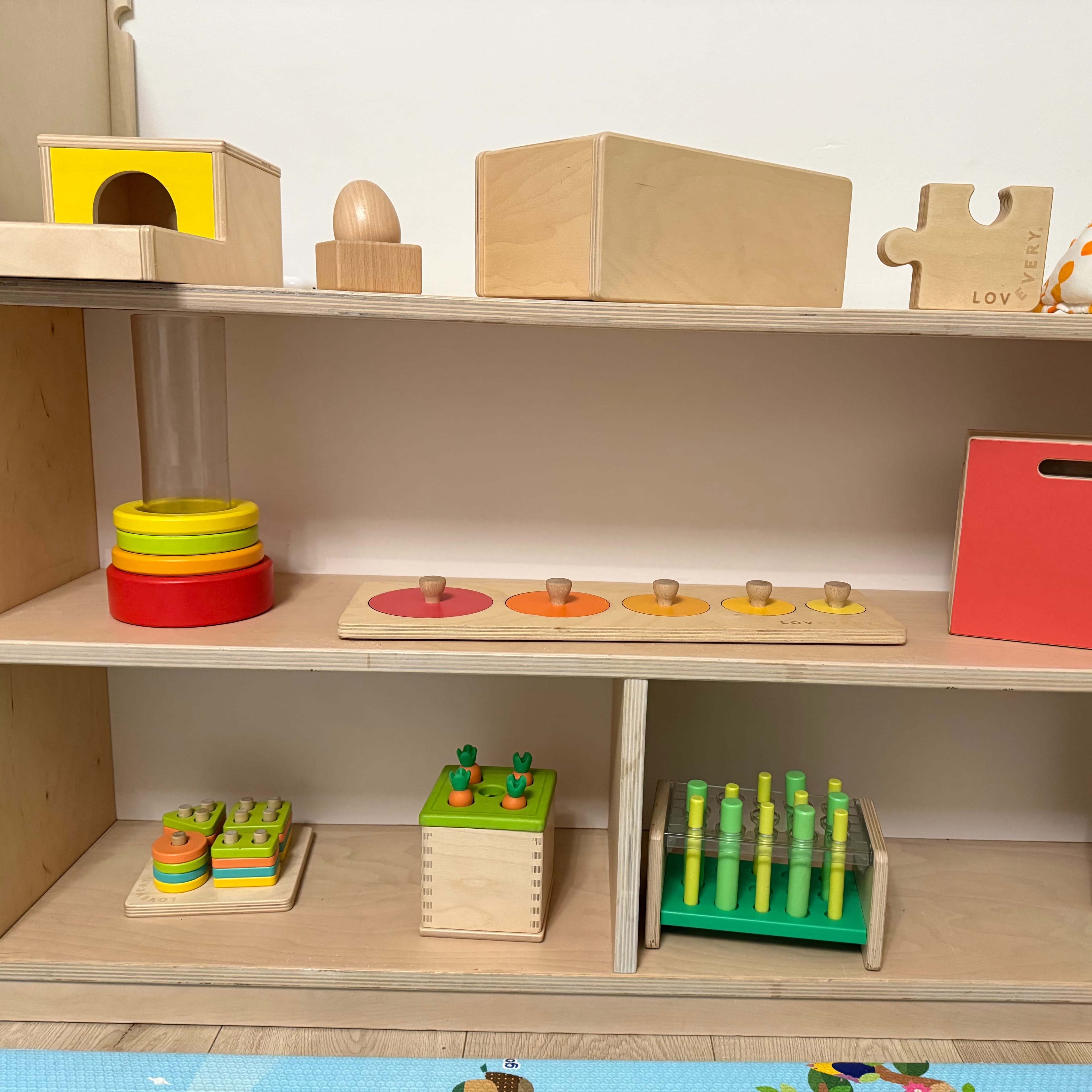Lovevery Montessori toys 