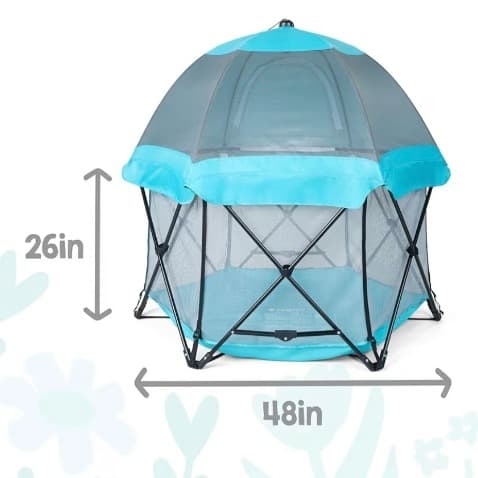Playard portatile Safety MyPlay Deluxe con copertura - 2