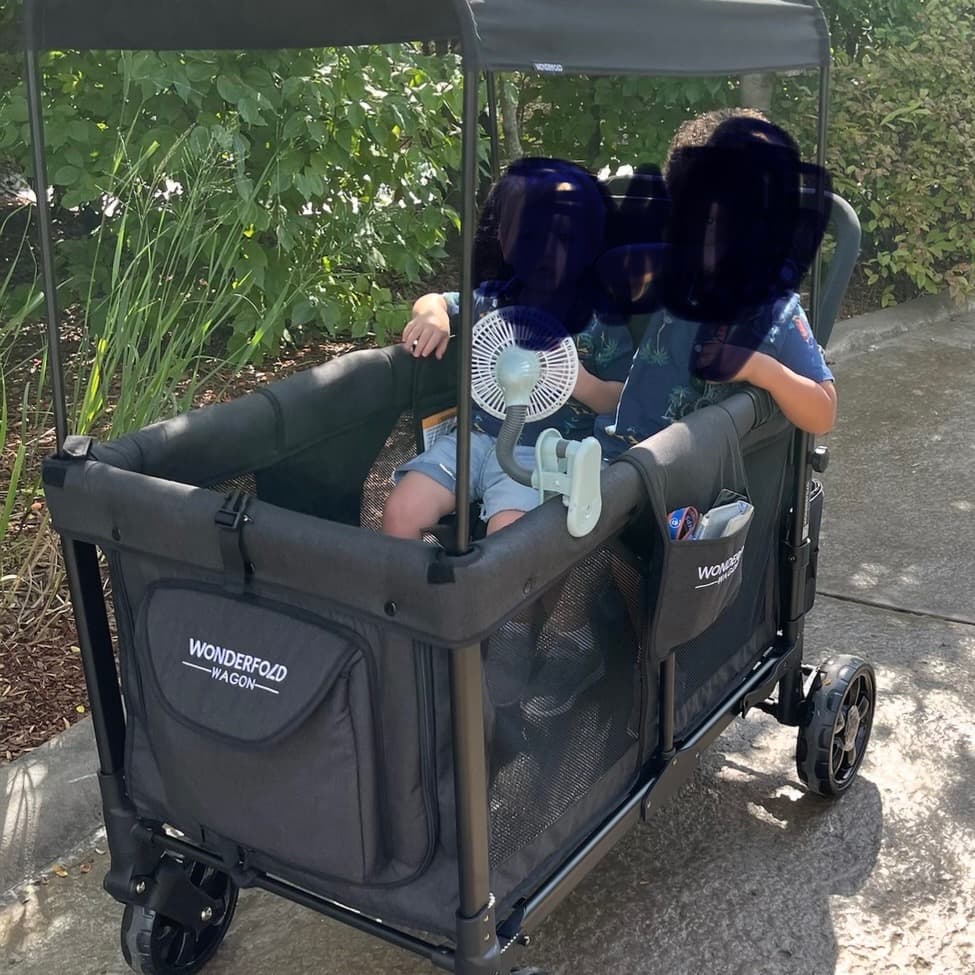 Wonderfold Quad Wagon con tettuccio  - 4